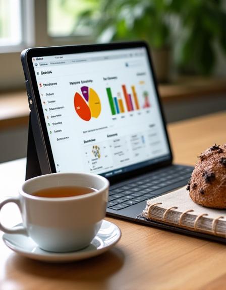 A collaborative meeting between a nutritionist and a corporate professional