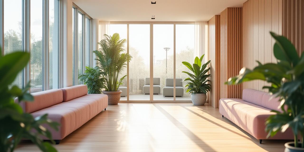 Clean, bright office space with organic wooden elements representing professionalism and wellness at Loom & Leaf Wellness